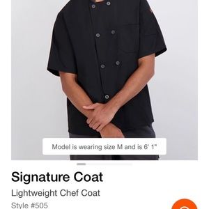 Light Weight Chef Coat